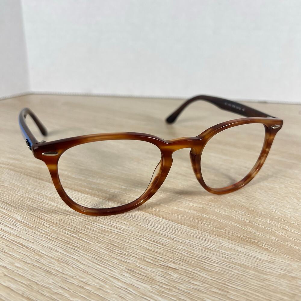 Ray-Ban RB7159 5799 Sunglasses FRAMES ONLY Striped Brown Blue 52-20-145